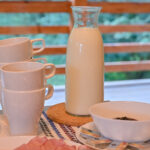 lapte de la vacutele din sat